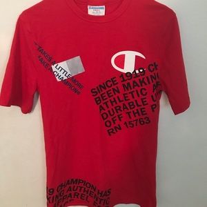 authentic champion T shirt